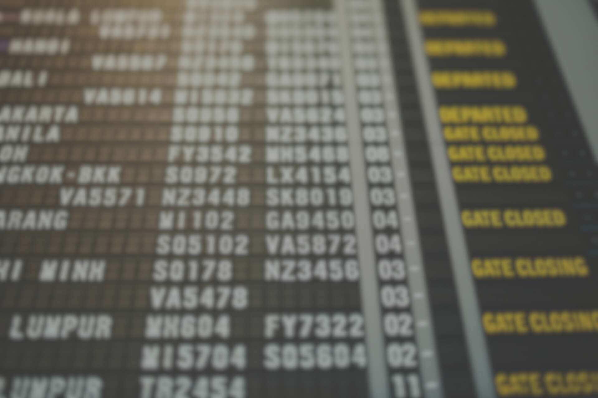Alexandria Airport Departures